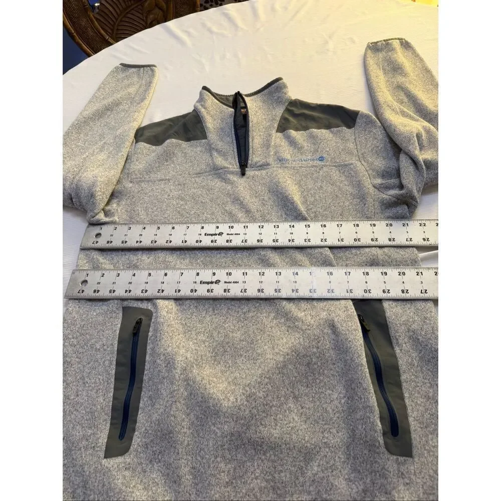 Vineyard Vines Men’s Sweater Jacket Pullover Fleece Sheep Shirt Size Large